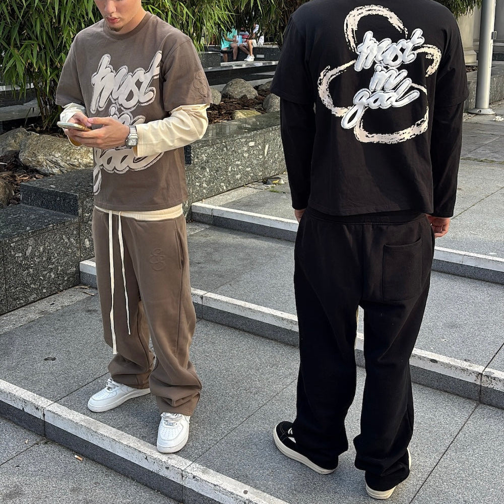 jogger - brown