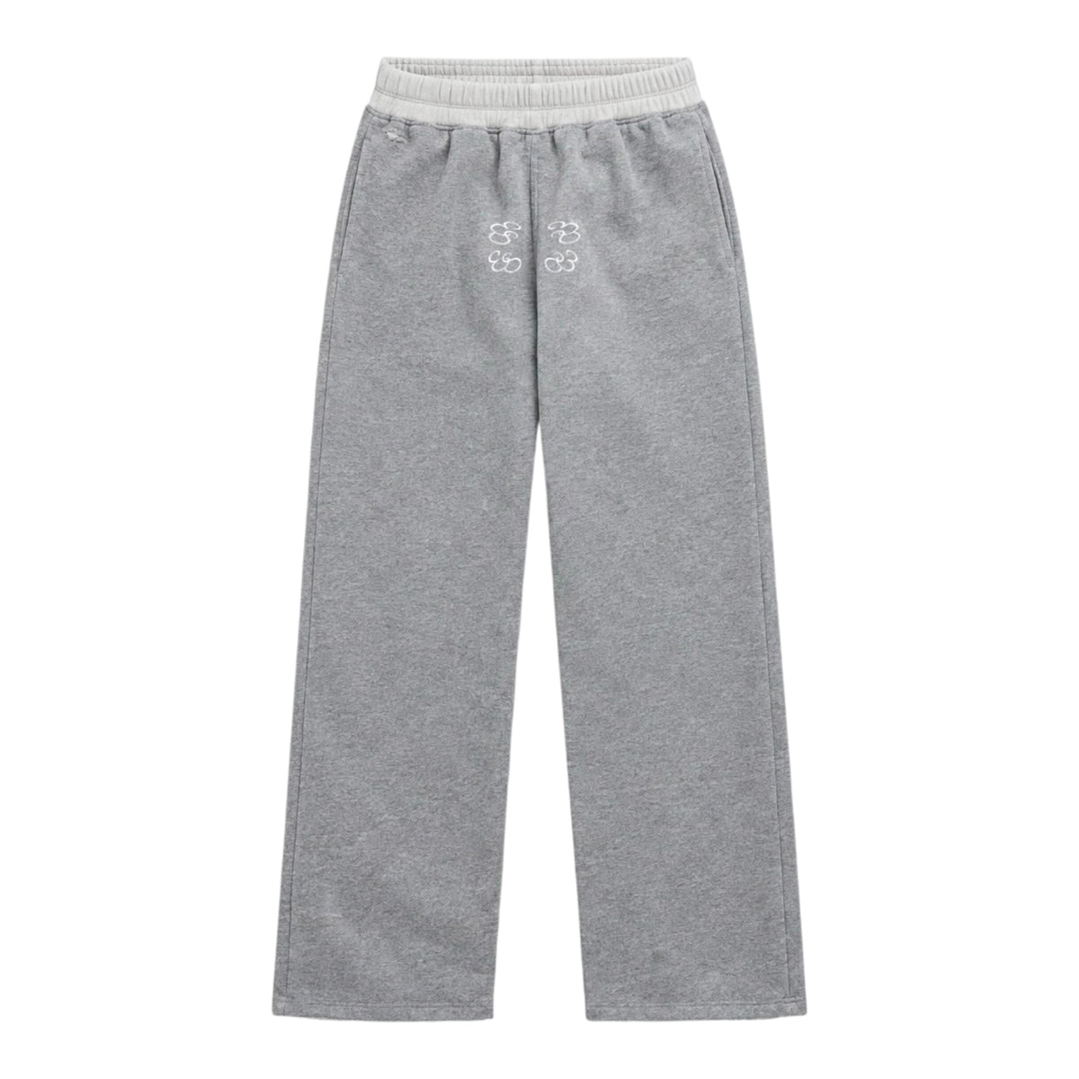 grey open leg jogger – estrella clothing streetwear