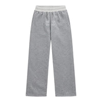open leg jogger – grey