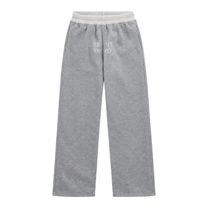 grey open leg jogger – estrella clothing streetwear