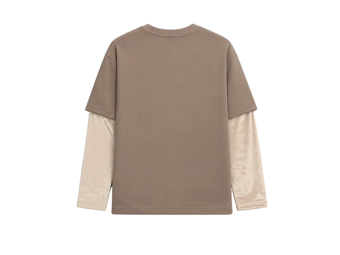 shirt longsleeve - brown
